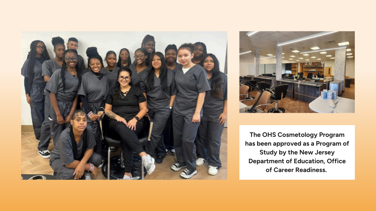 Orange Public Schools - District News - Cosmetology Program
